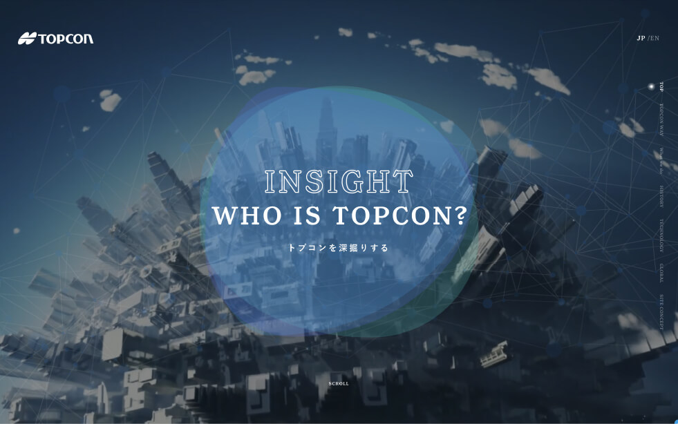 TOPCON Brand Site